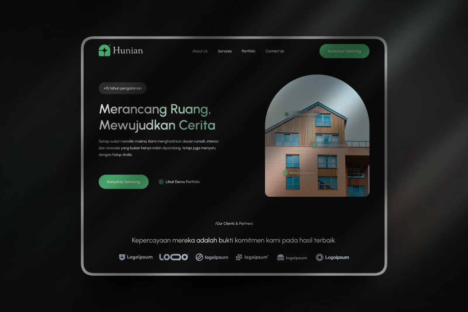 Hunian: Designing Spaces, Realizing Stories