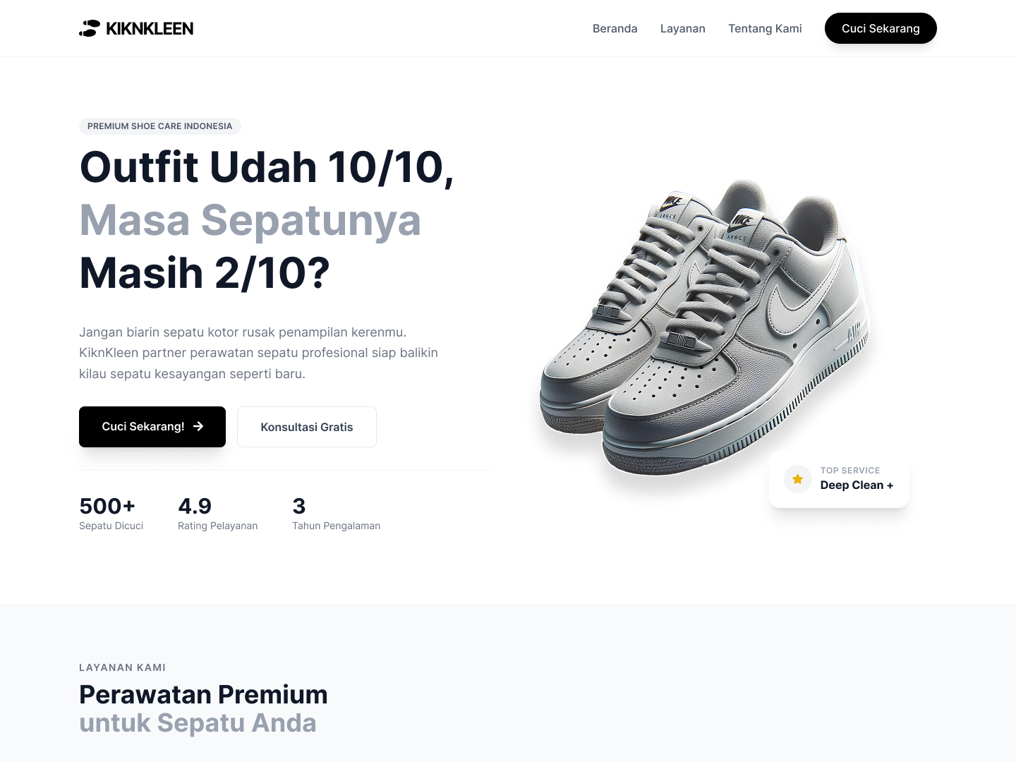 KiknKleen: Premium Cleaning Service